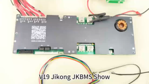 JIKONG BMS พร้อมหน้าจอสัมผัส TTL ขนาด 4.3 นิ้ว อินเวอร์เตอร์ภายในบ้าน 8S 24V 16S 48V BMS สมดุลแบบแอคทีฟ 1A 2A เครื่องทำความร้อน CAN RS485 UART 100A 150A 200A 300A