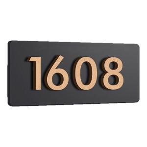 RUIJIAN | Custom High-End Number Plate Identification Sign