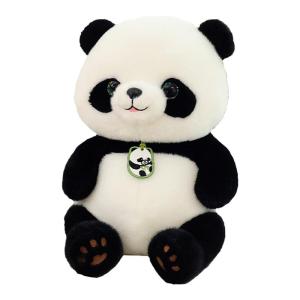 QIAOSHANG | Realistic Panda Plush Toy