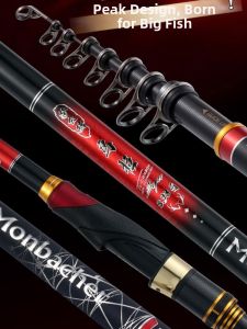Monbacher | Ultra-light Carbon Surf Rod Big Guides