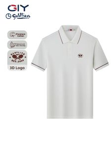 GYgoldlion | Cool Feeling Mens Short Sleeve Polo Shirt