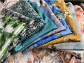 Colorful Tencel Ramie Pure Cotton Tencel Ramie Cheongsam Dress Shirt Pajamas Pants Pure Natural Linen. 