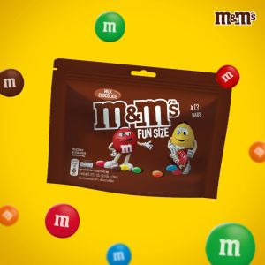 M&Ms Milk Choco เอ็มแอนด์เอ็ม ช็อกโกแลตนม ฟันไซส์ 175.5 กรัม (10249569)