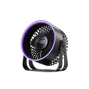 HOOYS | Quiet Extended Battery Life Powerful Air Conditioning Desk Fan