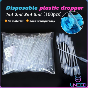Need 100Pcs 1ml/2ml/3ml/5ml Disposable Plastic Dropper Transfer Pipette Dropper