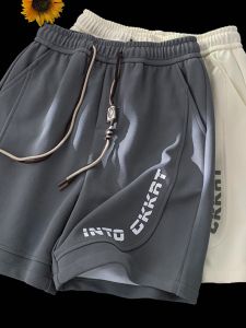 Quần Short Thể Thao Nam 5 Inch American Style 2024 Quần Dài Đến Đầu Gối Rộng Rãi Phong Cách Lười Biếng Quần Short Bóng Rổ