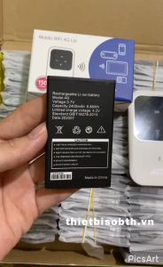 Pin Phụ Kiện Phát Wifi LTE A800/ A900/ M80/ M89/ M88/ M90/ M100Dung Lượng 2400mAh