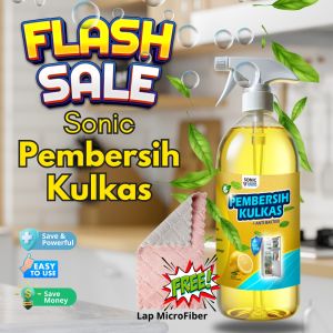 POLKI Pembersih kulkas 250ml Pembersih Cermin Plastik Noda Kulkas Mejicom Pembersih Serbaguna Setanless Westafel