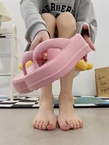 COLDIE 7CM Platform T-Strap Slippers For Women (+1 up size)#FT408