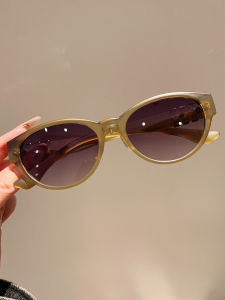 RUIYABO | Vintage Cat Eye Women Black Oval Frame UV Protection Polarized Sunglasses