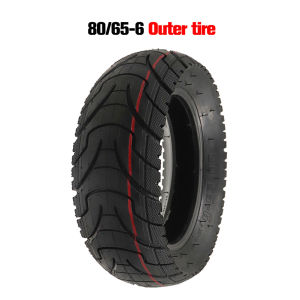 Universal 10 Inch 80/65-6 Pneumatic Tire for Inokim Kugoo M4 G1 and Zero 10X Electric Scooters