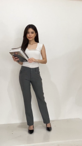 Celana Kantor Sleting - Celana Kantor Wanita - Formal