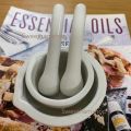 Mortar and Pestle Porcelain Medicine Grinding Bowl Chemical Laboratory Use. 