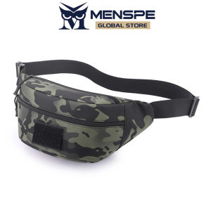MENSPE Mens Waist Bag Sports Chest Bag Crossbody Bag Outdoor Cycling Bag Waterproof Bag Lightweight Casual Bag Fitness Bag Phone Bag Versatile Fashion Chest Bag Travel Bag