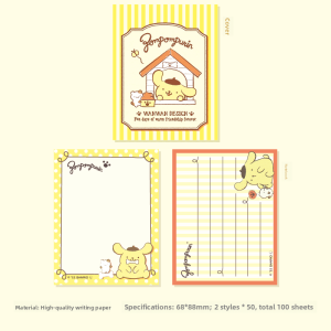 High Aesthetic Notebooks Small Sticky Notes Books Tearable Markers for Elementary School Students Memo Books Business Supplies