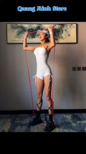 [WP]Dây cao su kháng lực dài tập toàn thân dây khánh lực powerband tập topbody nhiều màu nhiều mức tạ nam nữ