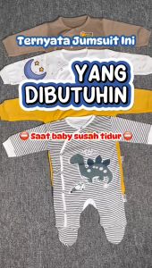 BABY LEON Sleepsuit Bayi Renda Jumpsuit Bayi Jumper Kaki Tertutup Lengan Panjang Jumper Bayi Perempuan Newborn BC-807 Baju Cewek Baby Sleepsuit Baju Tidur Bayi Jumpsuit Panjang Kaki Tutup Pakaian Bayi