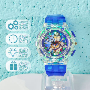 Childrens Day Gift Boys and Girls Watch Superman Princess Elsa Electronic Watch 4-Year-Old Star Delu 5 Clow M