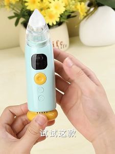 JameMirs Alat Penyedot Ingus Bayi Portabel 9 tingkat daya isap Elektrik nasal aspirator bayi Baby Nasal Aspirator Nose Cleaner Sedot Hidung Bayi with Fungsi Musik