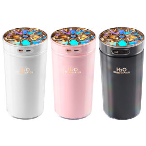 【New Arrival】 Car Air Freshener Colorful Night Light Timer Home Aroma Diffuser Dual Mode Mini Mist Humidifier for Car Room Home Office