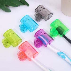 【On Sale】Travel Toothbrush Head Covers Toothbrush Protector Cap Brush Pod Case Protective Portable Plastic Clip