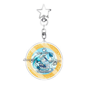 Bandai | Anime Acrylic Móc Khóa Eevee Vaporeon Sylveon Jolteon Leafeon Umbreon Flareon Glaceon Hoạt Hình Mặt Dây Chuyền Quà Tặng Cho Người Hâm Mộ