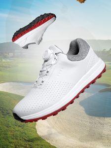 Plus Size Golf Shoe Nail-Free Mens Shoes New New Arrival Shoes Men Breathable Rotating Buckle Golf Shoes X686