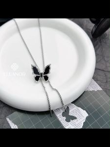 Dây chuyền nữ Eleanor Accessories dáng dài vòng cổ mặt hồ điệp phụ kiện trang sức 9365