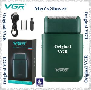 Original VGR V390 Professional Cordless Electric Shaver for Men USB Cutter Head Reciprocating