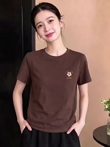 DVDK | Áo Thun Dễ Dàng Tay Ngắn Cổ Tròn