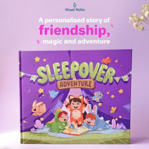 Wizard Within | Sleepover Adventure | Personalised Storybook 3-10 Years | E-Digital Gift Card | 全马首家订制儿童故事书・精装版 电子礼品卡