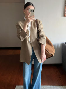 QFN | French Laid-back Long-sleeved Blouse