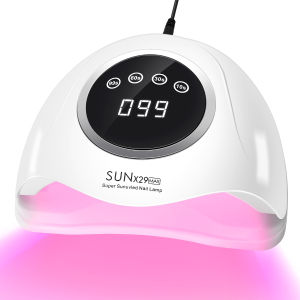 Professional 90LED UV Nail Light With 4 Timer Settings Touchscreen Buttons 380W Nail Polish Curing Light For Nail Salon Tools