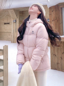 CAMEL | Windproof Waterproof Warmth Preserving Hooded Down Jacket