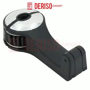 DERISO Stand Phone Holder Lock Hook Personalized Car Creative Interior G02