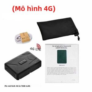 Thiết Bị Định Vị Xe Hơi TKSTAR TK915 4G GPS Chống Nước IP66 Có Nam Châm Chức Năng Giám Sát Bằng Giọng Nói Thời Gian Chờ Dài 120 Ngày Dành Cho Xe Tải