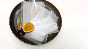 Set 100 Túi đựng bánh cookie/ bánh quy/ trà hoa( túi trắng trong suốt .8x8.5 ) nhiều kích thước