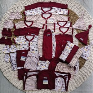seri salem - paket baju bayi newbornsetelan baju bayi baru lahirpaket hemat baju bayi neciuniseks
