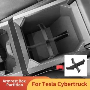 Hộp Chia Ngăn Hộp Đựng Đồ Giá Để Đồ Trung Tâm Điều Khiển Tesla Cybertruck 2024 Bằng Chất Liệu ABS Phụ Kiện Xe Hơi Giúp Sắp Xếp Đồ Đạc Gọn Gàng