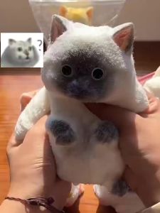 Đồ Chơi Bóp Mềm Hình Mèo Dễ Thương Kiểu Kawaii Bằng Silicon Giúp Giảm Căng Thẳng Lo Âu Làm Bạn Đồng Hành Trên Bàn Làm Việc Quà Tặng Cho Trẻ Em & Người Lớn Vật Trang Trí Bàn Làm Việc