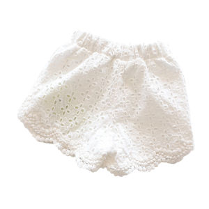 Hollow Lace Cotton Shorts Beach