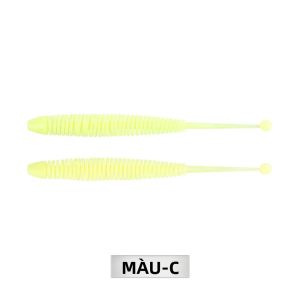 Gỗ Hồng Sắc Mềm Giun Mồi Câu Cá Bộ 4.7Cm/6.2Cm/8.2Cm Chậm Đánh Chìm Mồi Nhân Tạo Cho Cá Hồi Bass Cá Rô Thả Bắn Wobbler