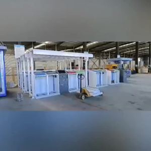 MOLORE | Thùng Rác Phân Loại Thông Minh Inox Di Động Ngoài Trời