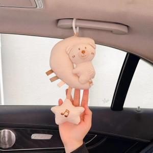 Car Mounted Child Safety Seat Observation Mirror Cute Cartoon Baby Blind Spot Reflective Mirror Vehicle Interior Rearview Mirror