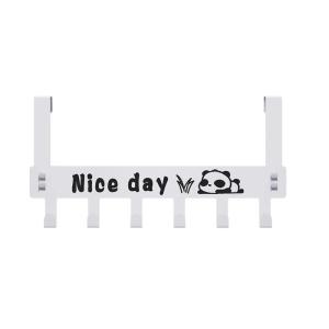 Over The Door Hook Hanger Door Back Hook Daily Home Rear Hook Hanger Bag Clothes Towel Hat Organizer