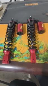 【In stock】Shock Gas Absorber Rear 330MM 310MM For Mio Click Beat Skydrive with Bolts and Stickers Red High Performance made in Thailand