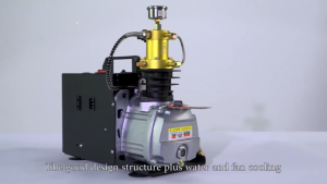 【5 year warranty】Tuxing TXES031 4500psi 300bar 30MPa PCP Adjustable High Pressure Air Compressor Submerged Gas Cylinder Filling High Pressure Pump
