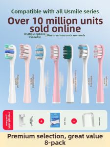Fivemore Usmile Electric Toothbrush Head Replacement Universal Y10 P10 Y1 Y4 Y5 Smile plus Deep Cleaning Adult Normal Specification