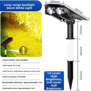 Hagesi | Solar Outdoor Landscape Light