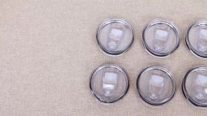 Bộ 6 Nắp Cốc Giữ Nhiệt Mỏng Bằng Nhựa Thay Thế Dành Cho Cốc Giữ Nhiệt Thép Không Gỉ 20oz Chống Bắn Nước Thân Thiện Với Môi Trường